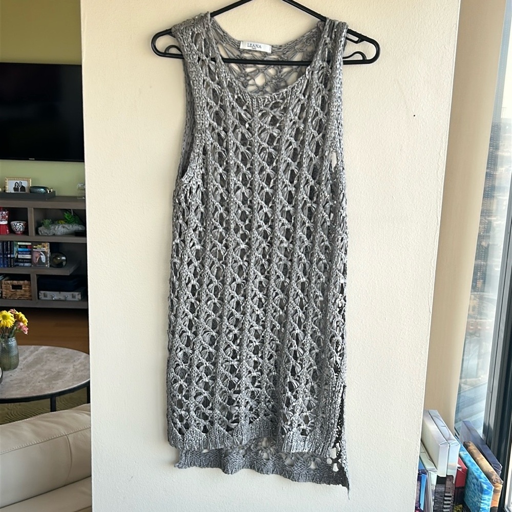 Leana Paris Crochet Coverup